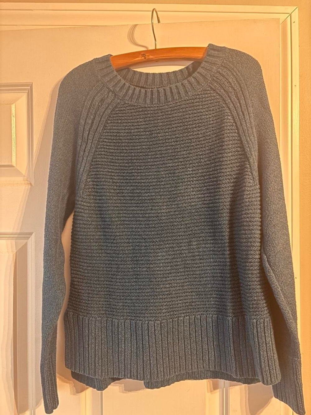 Sonoma Slate Blue Women's Crewneck Sweater